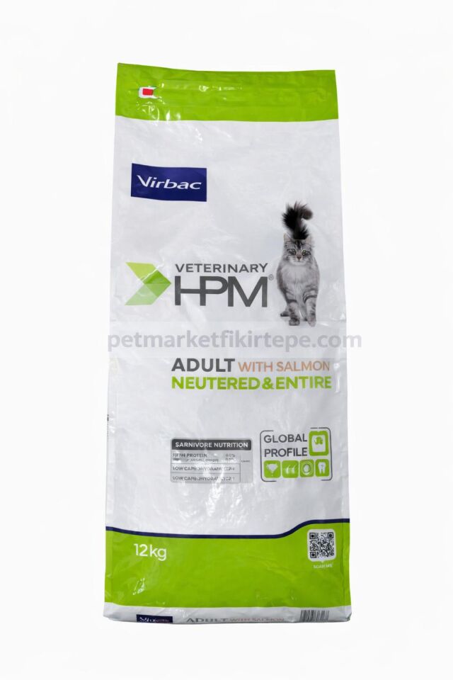 Virbac Neutered Entire Somonlu 12 Kg Kısırlaştırılmış Yetişkin Kedi Maması