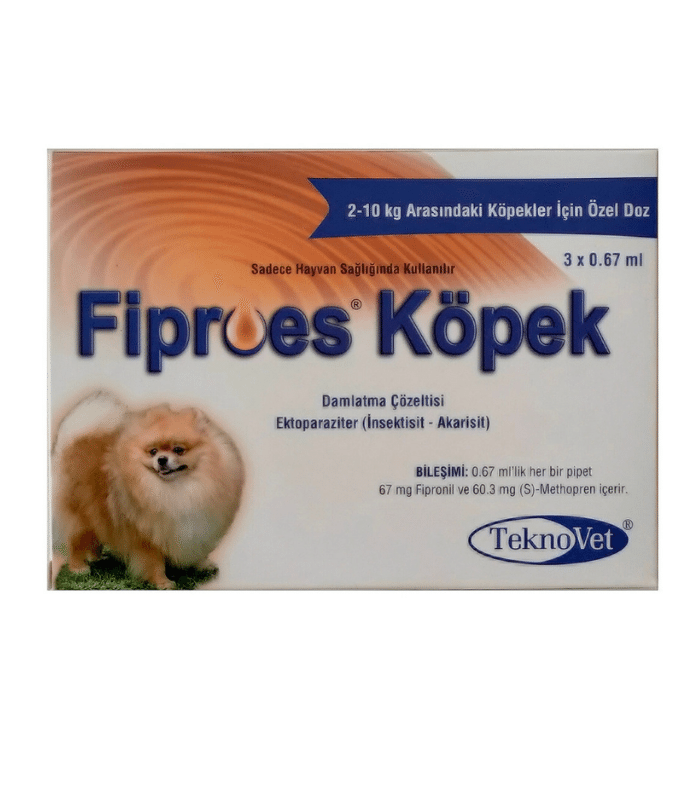 Fiproes Köpek 2-10 Kg 0.67 ML 3 Pipet